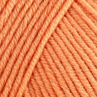 Пряжа Laines Du Nord Dolly 125 - 214 оранжевый 100% меринос экстрафайн 50 г/125 м